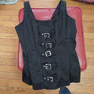 Brocade Corset Style Top